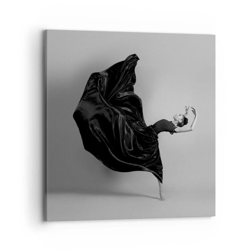 Tablou pe pânză - Înaripată de muzică - 70x70 cm