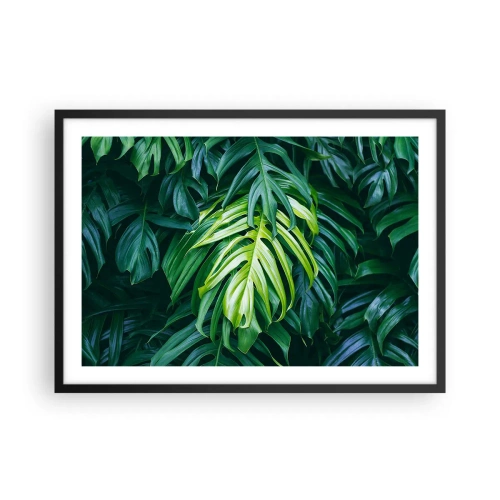 Poster în ramă neagră - Scufundă-te în prospețime - 70x50 cm