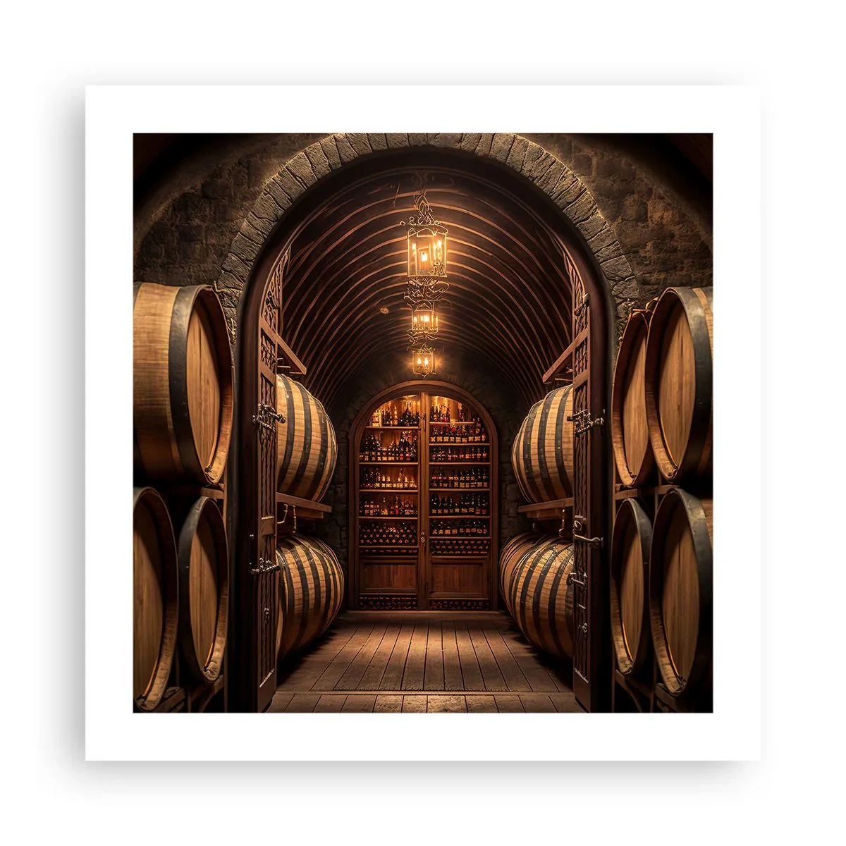 Poster - Beciul cu atmosferă - 50x50 cm