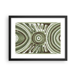 Poster în ramă neagră - Explozie de emoții - 40x30 cm
