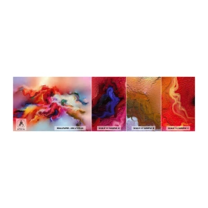Mostră tapet autocolant Deluxe Sticker - Cum să prinzi visul - fum - Abstracția, Bucată, Acril - 100x30 cm