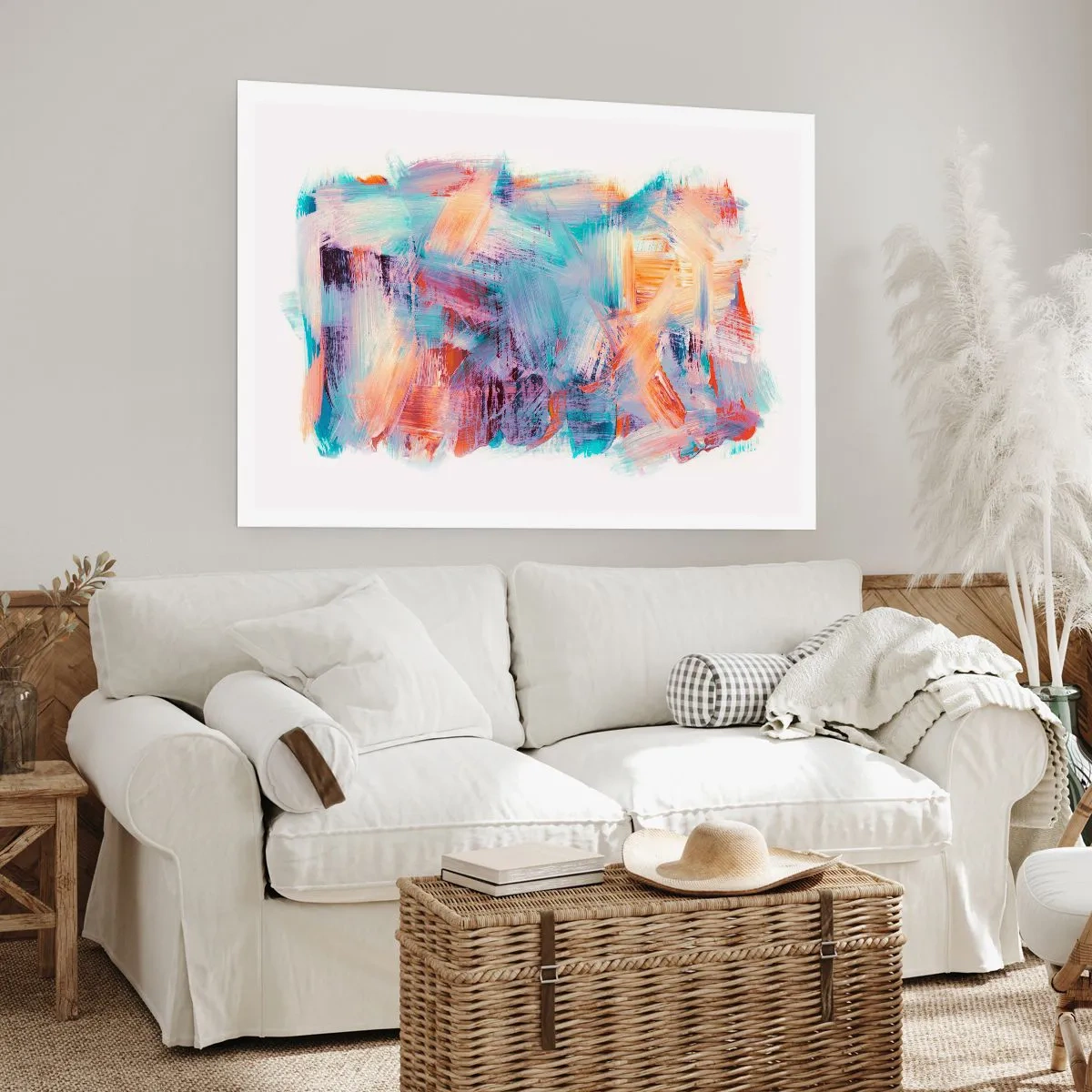 Poster - O dezordine colorată - 91x61 cm