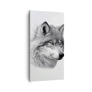 Tablou pe pânză - Alfa - fără îndoială - 65x120 cm