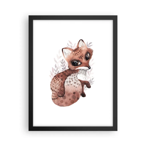 Poster în ramă neagră - Doar iubire - 30x40 cm