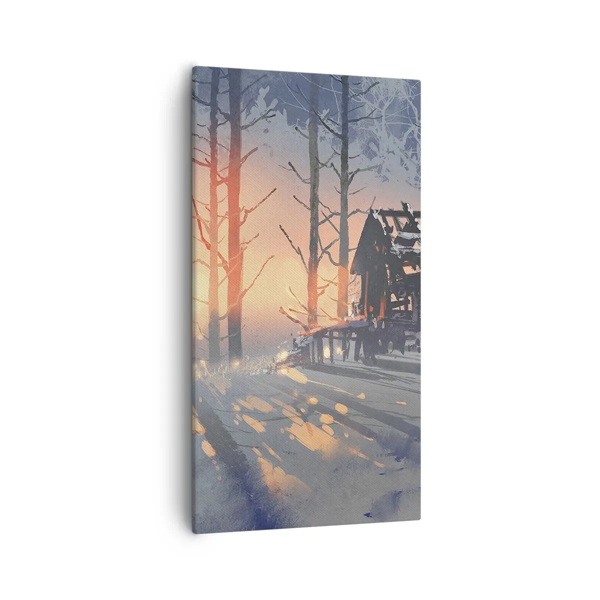 Tablou pe pânză - Doar soarele se strecoară - 55x100 cm