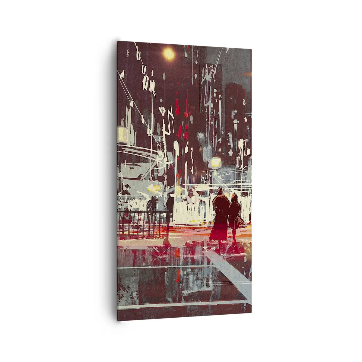 Tablou pe pânză - O trecere metropolitană - 65x120 cm