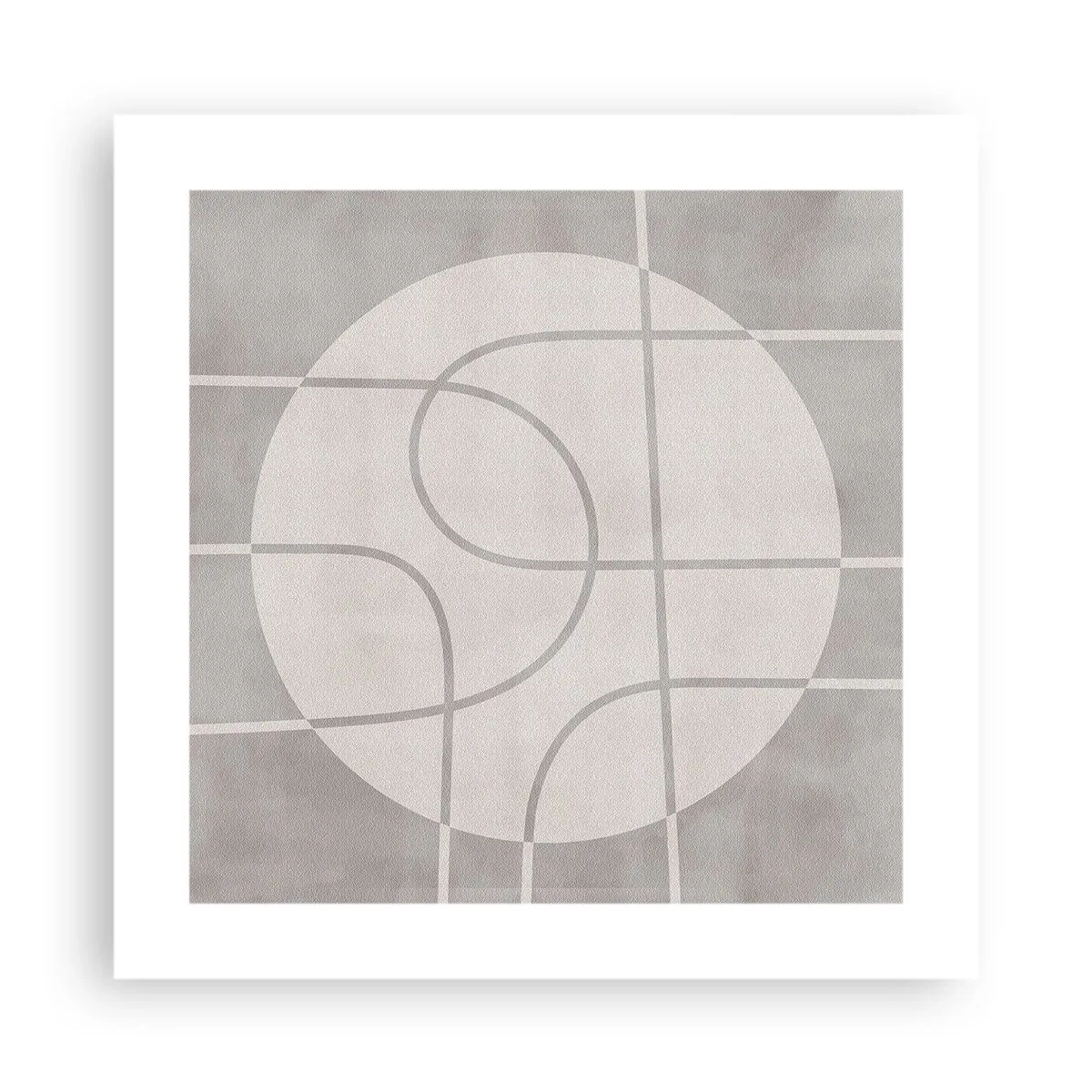 Poster - Circular și drept înainte - 40x40 cm