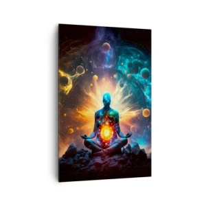 Tablou pe pânză - Liniște cosmică - 80x120 cm