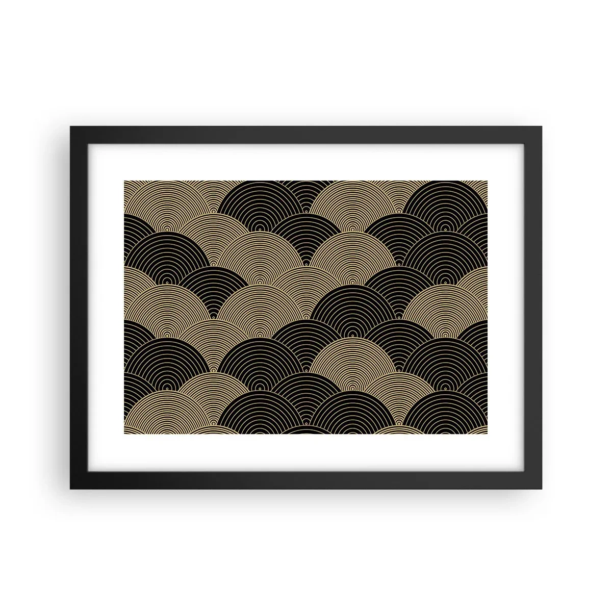 Poster în ramă neagră - Unitate în multiplicitate - 40x30 cm