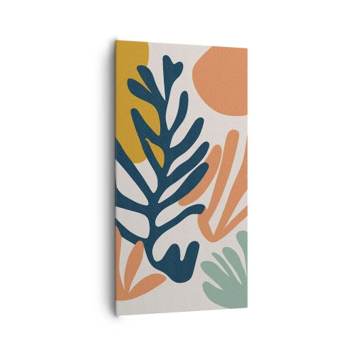 Tablou pe pânză - Mări de corali - 65x120 cm