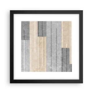 Poster în ramă neagră - Compoziție: în poziție verticală - 30x30 cm