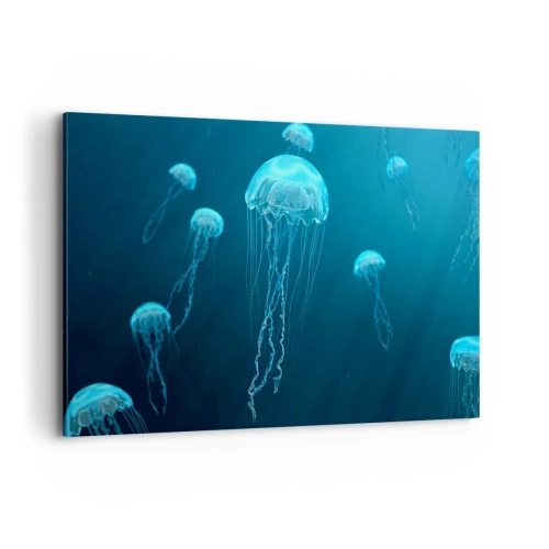 Tablou pe pânză - Dansul oceanic - 120x80 cm