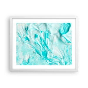 Poster în ramă albă - Împreună pentru totdeauna - 50x40 cm