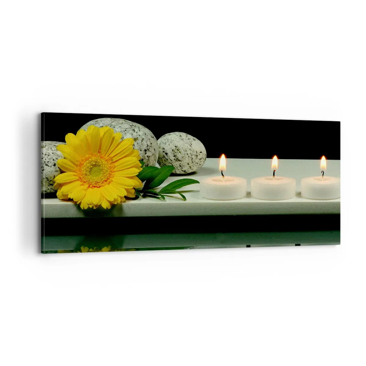 Tablou pe pânză - Calmarea simțurilor - 100x40 cm