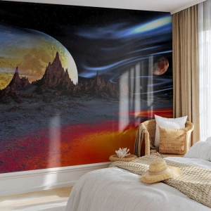 Tapet Autoadeziv Deluxe Sticker - Lumea necunoscută - Abstracția, Cosmos, 3D - 250x175 cm