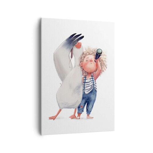 Tablou pe pânză - Un plan pentru o călătorie minunată - 50x70 cm