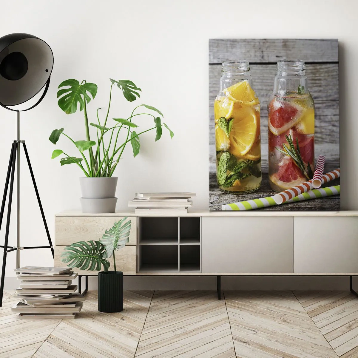 Tablou pe pânză - Sănătoase prin natura - 50x70 cm