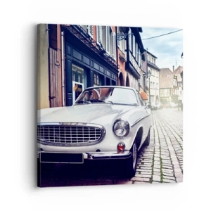 Tablou pe pânză - Trecutul este astăzi - 30x30 cm