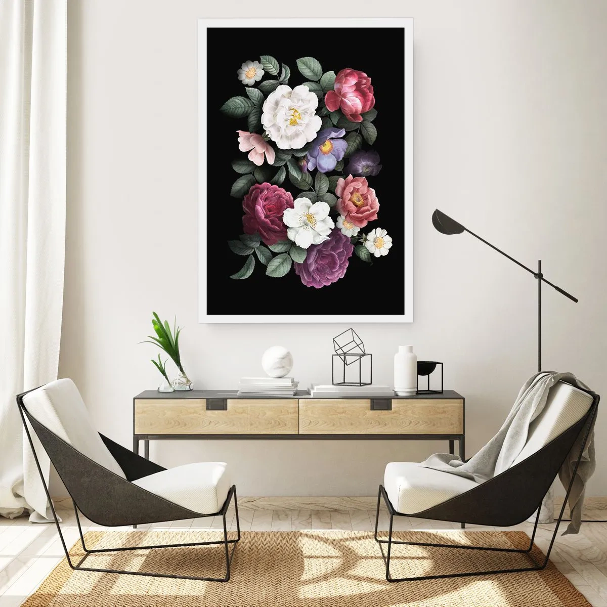 Poster - Dintr-o grădină engleză - 30x40 cm