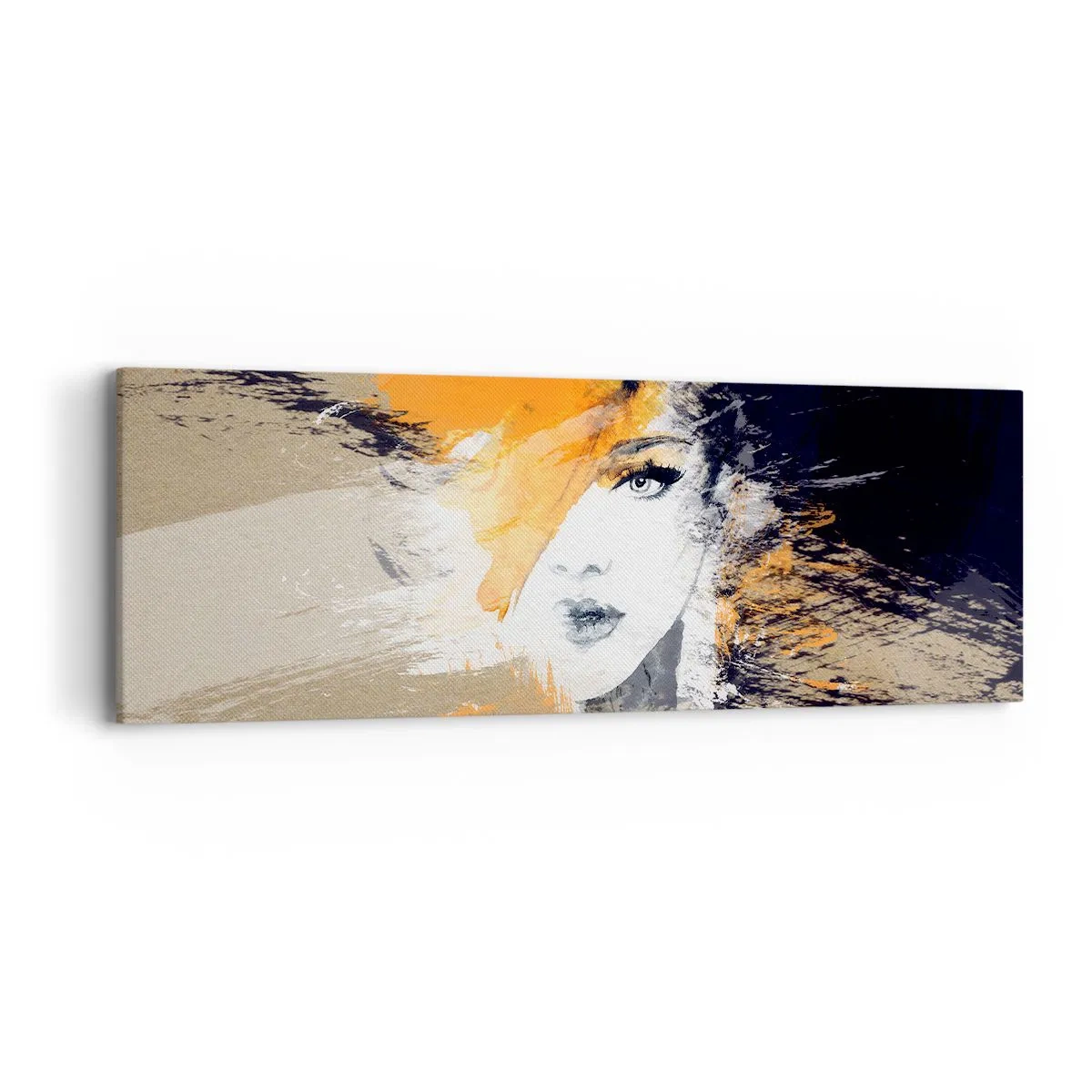 Tablou pe pânză - Și se face lumină - 90x30 cm