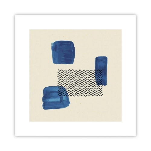 Poster - Cvartet abstract - 30x30 cm