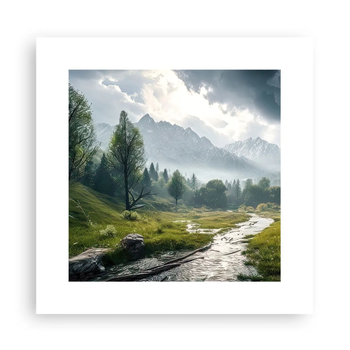 Poster - Până acolo și înapoi - 30x30 cm