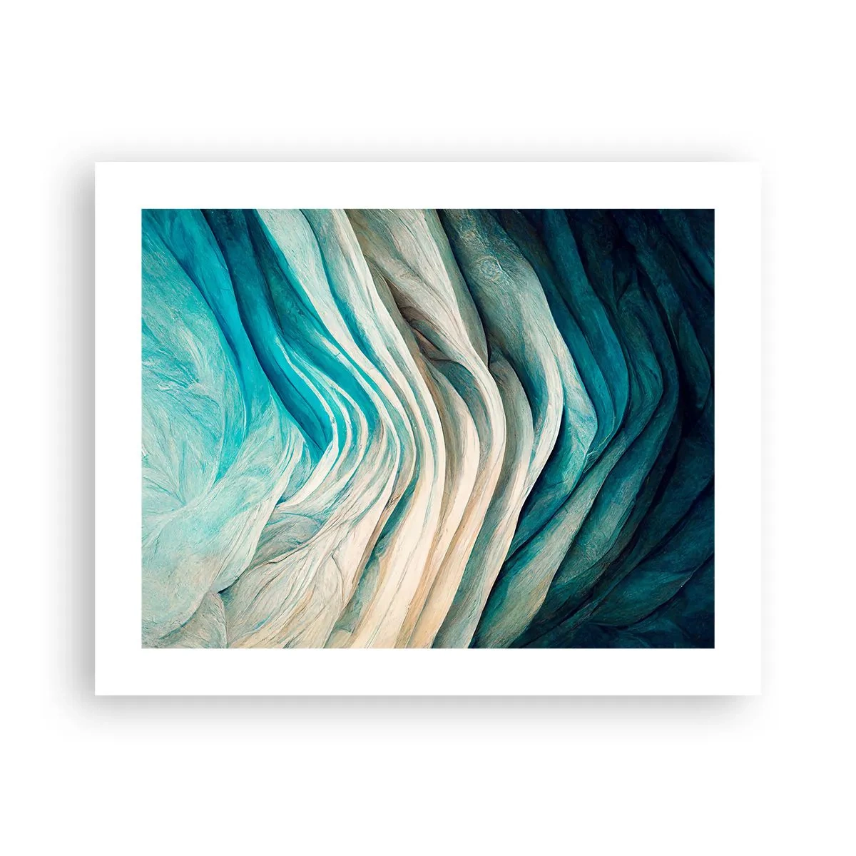 Poster - Insațiabilitate albastră - 50x40 cm