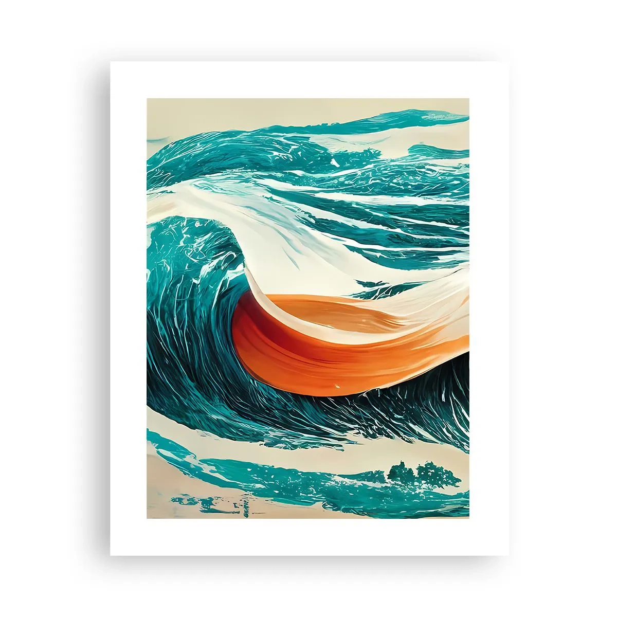 Poster - Visul unui surfer - 40x50 cm