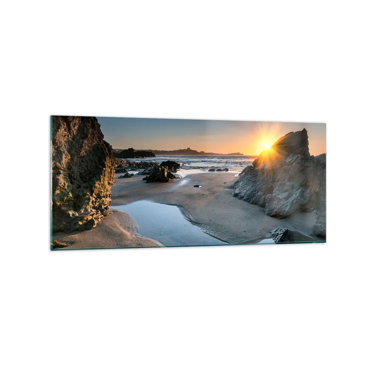 Tablou pe sticlă - Neatinse de mâna omului - 120x50 cm