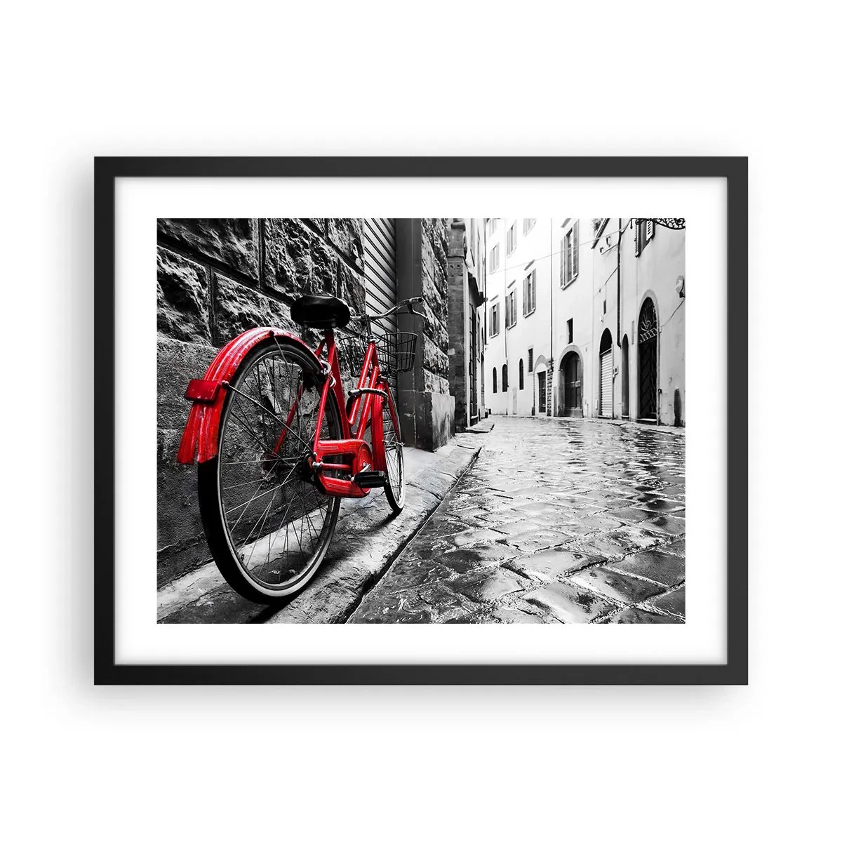 Poster în ramă neagră - Adevărata frumusețe nu îmbătrânește - 50x40 cm
