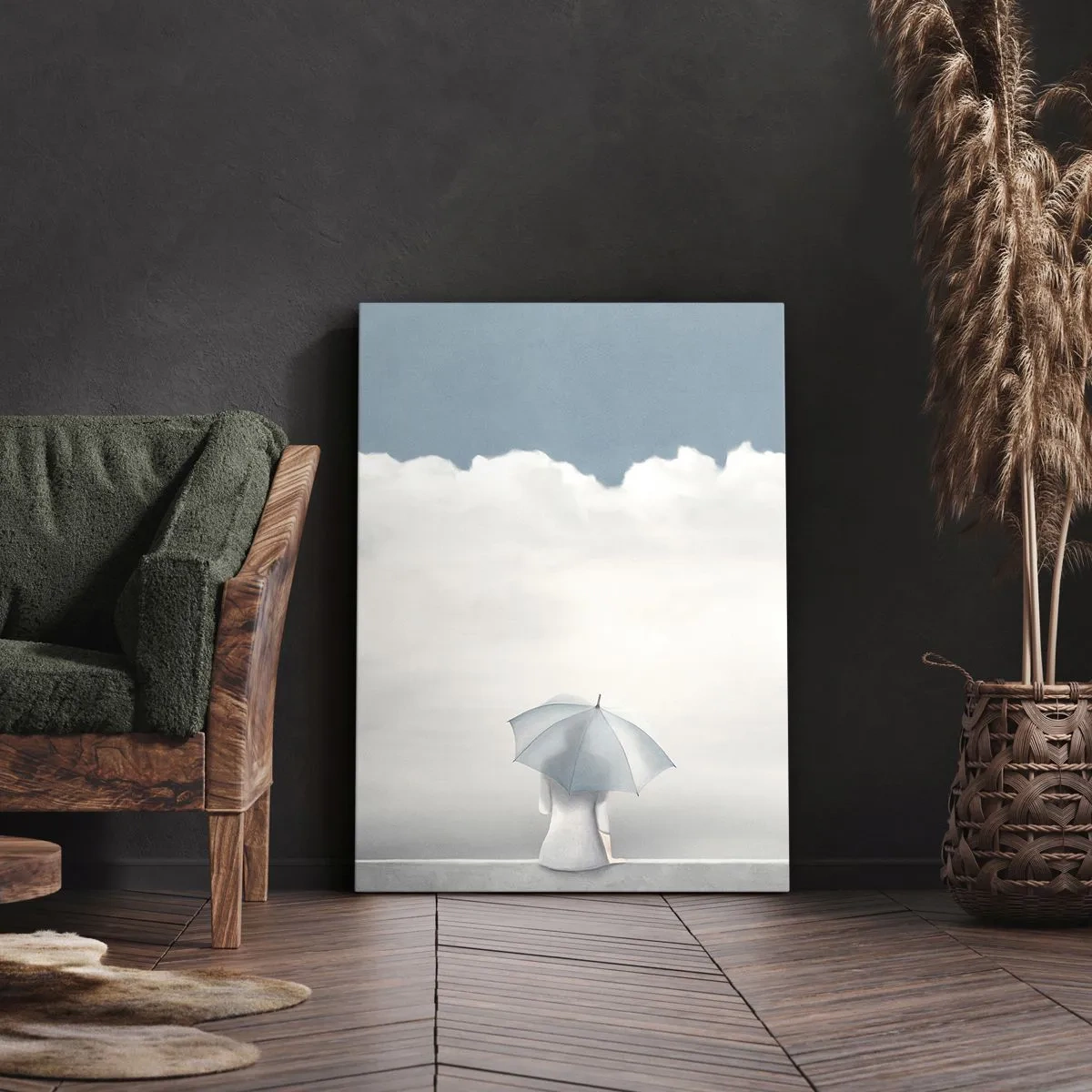 Tablou pe pânză - La limita dintre realitate și vise - 45x80 cm