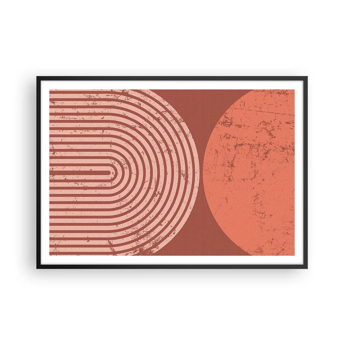 Poster în ramă neagră - Relație strânsă - 100x70 cm