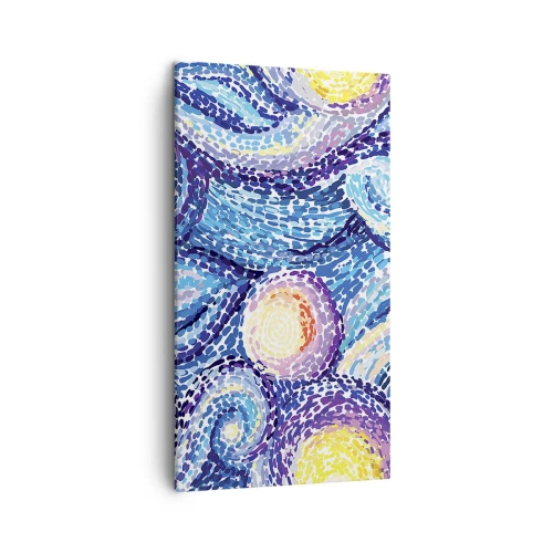 Tablou pe pânză - Dintr-un tablou de van Gogh - 45x80 cm