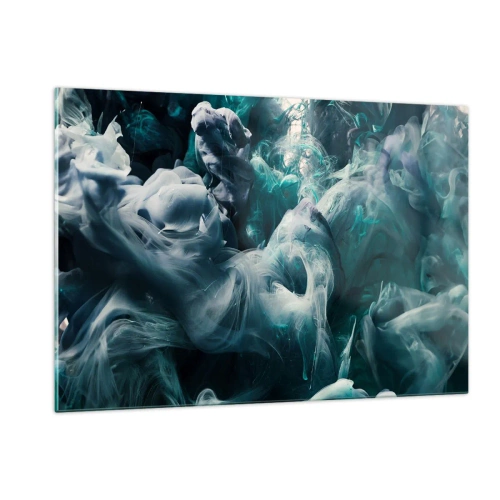 Tablou pe sticlă - Mișcarea culorilor - 120x80 cm