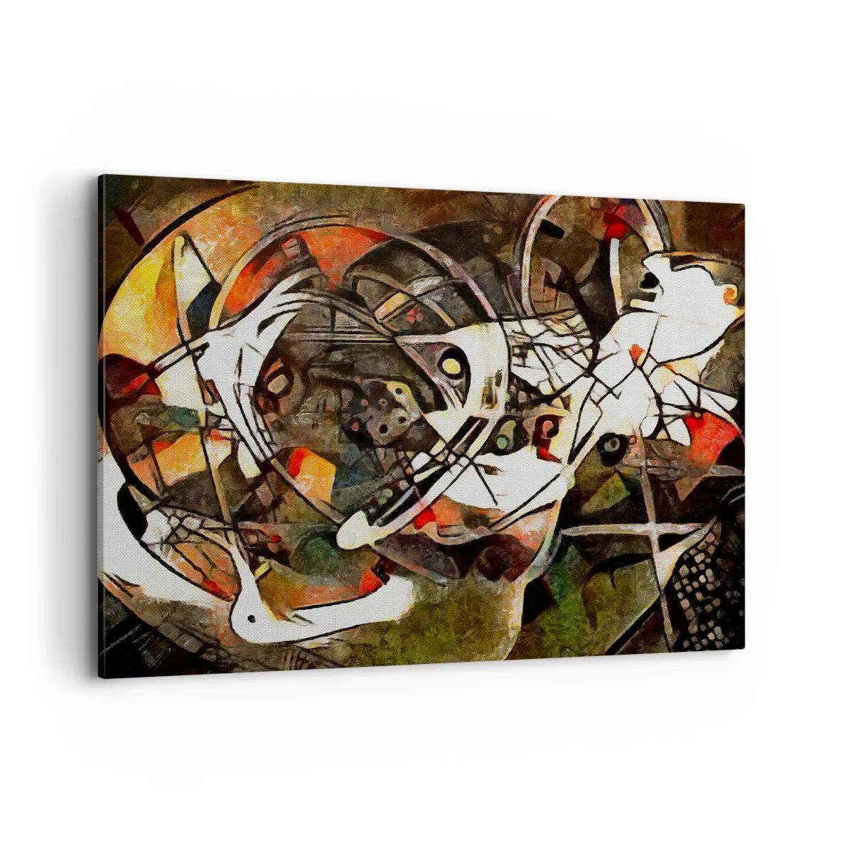 Tablou pe pânză - Auziți mișcarea? - 100x70 cm