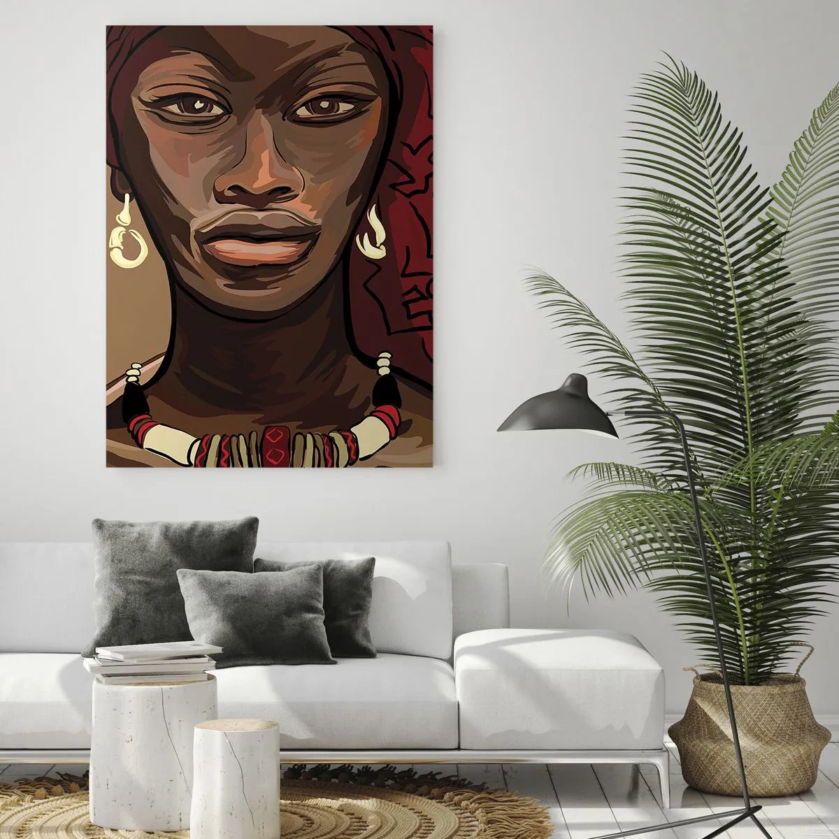 Tablou pe sticlă - Venus din abanos - 50x70 cm