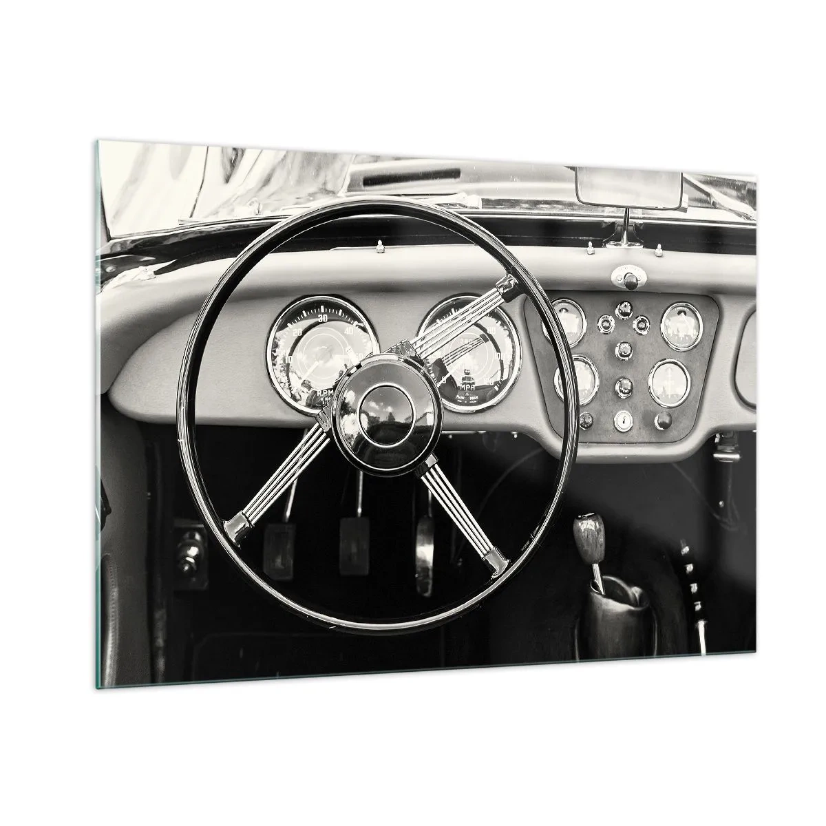 Tablou pe sticlă - Visul unui colecționar - 100x70 cm