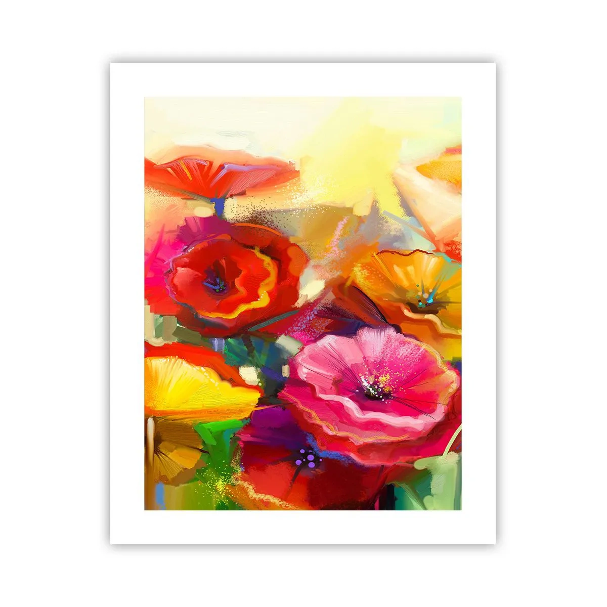 Poster - Nu numai roșu - 40x50 cm