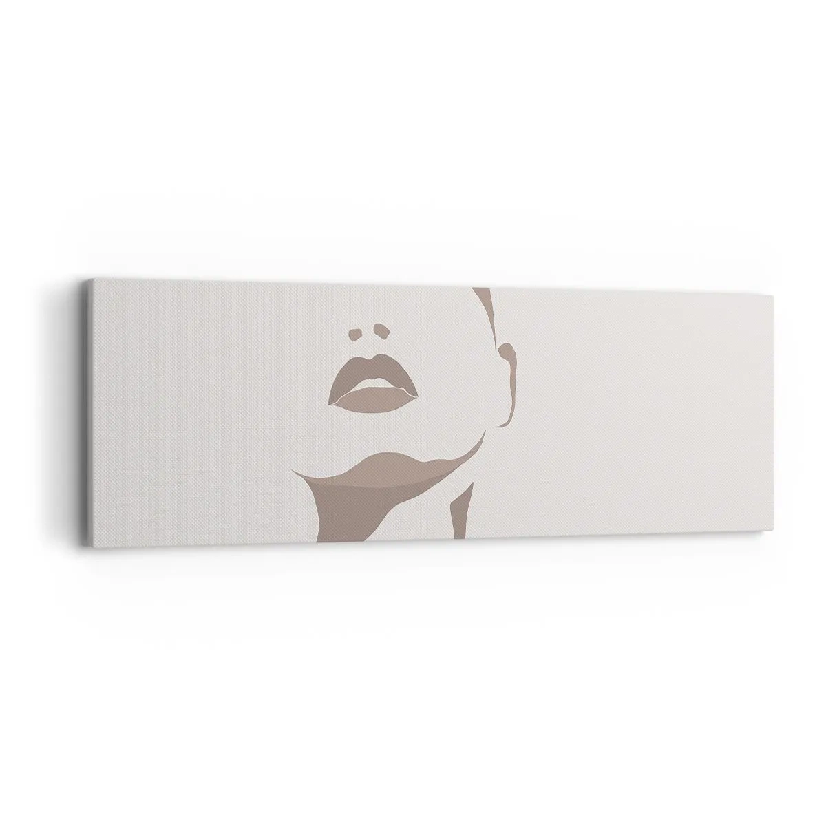 Tablou pe pânză - Creată din lumină și umbră - 90x30 cm