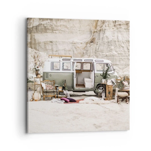 Tablou pe pânză - Să înceapă călătoria - 70x70 cm