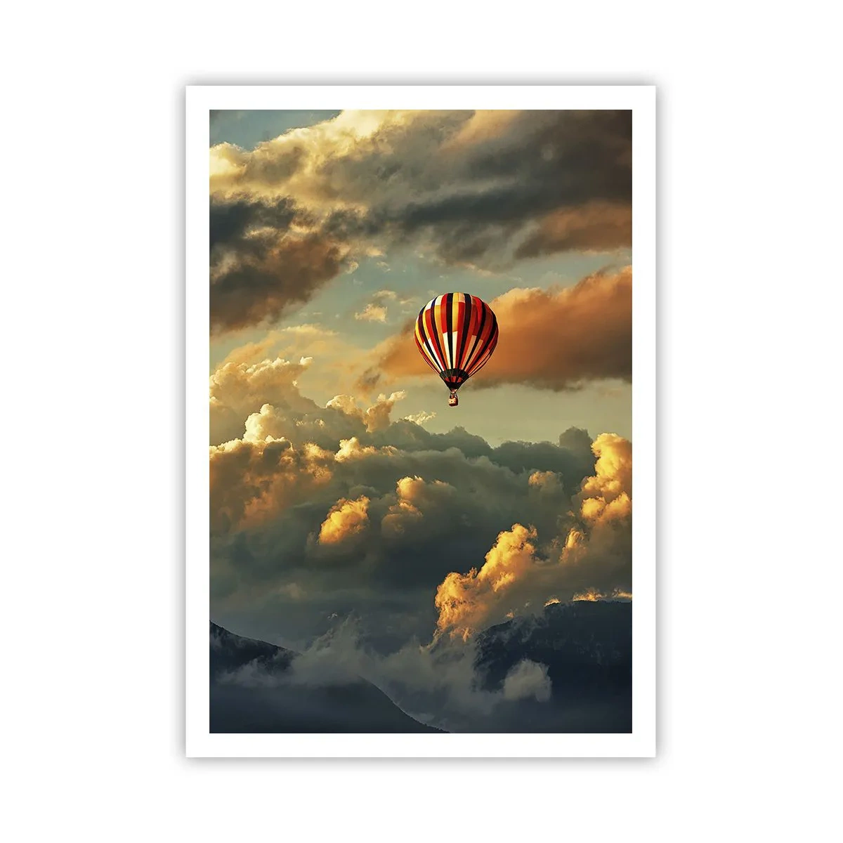 Poster - Zbor pentru că vreau - 70x100 cm