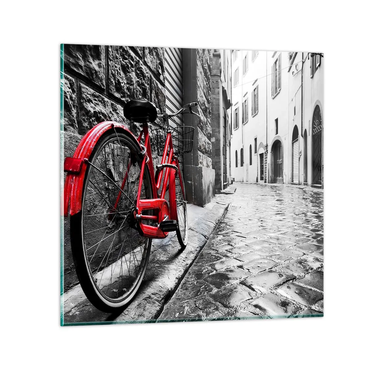 Tablou pe sticlă - Adevărata frumusețe nu îmbătrânește - 70x70 cm