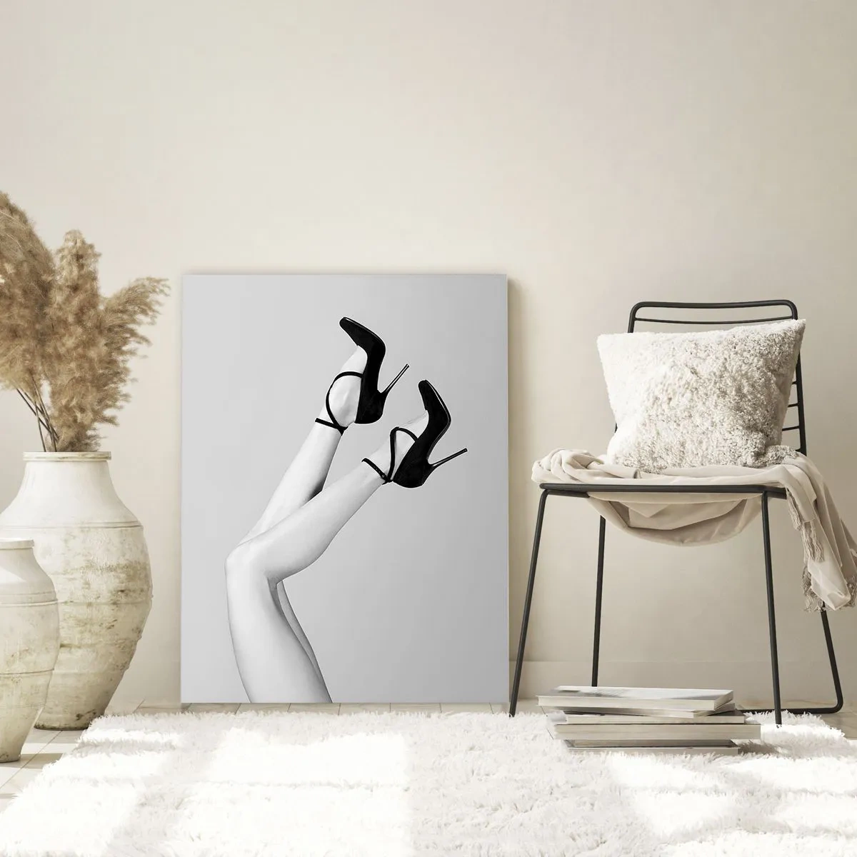 Tablou pe sticlă - Cu susul în jos - 80x120 cm