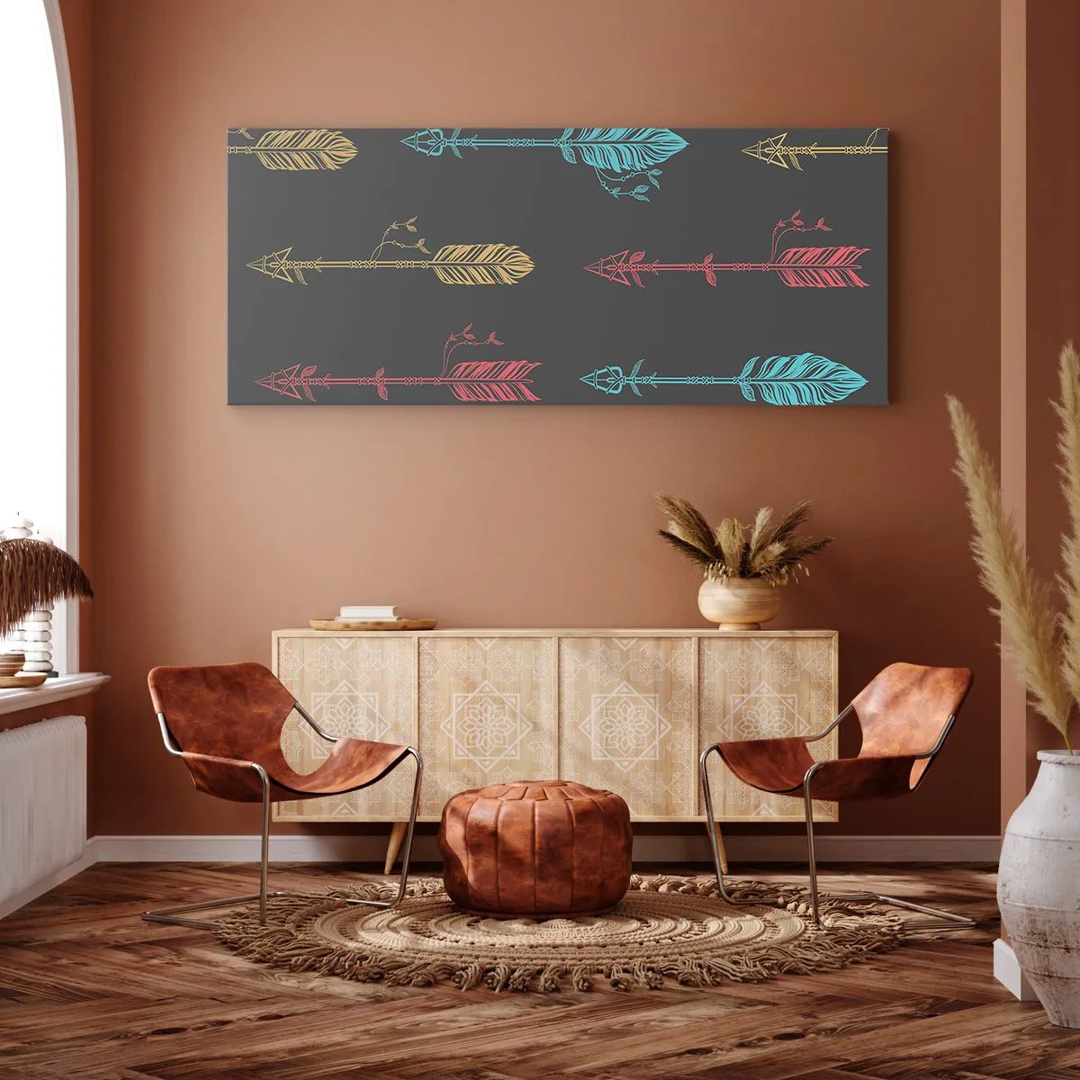 Tablou pe pânză - În ordine - 160x50 cm