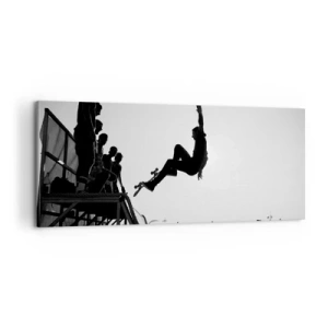 Tablou pe pânză - Eroi și spectatori - 100x40 cm