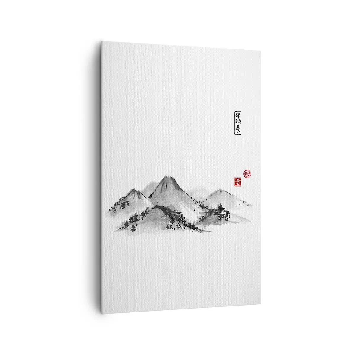 Tablou pe pânză - Dincolo de dealuri - 80x120 cm