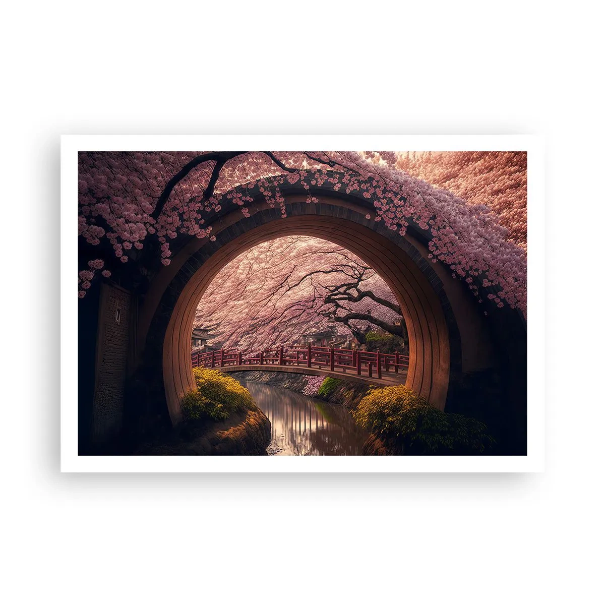 Poster - Primăvara japoneză - 100x70 cm