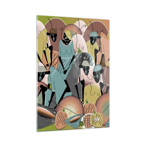 Tablou pe sticlă - Sărbătoarea cea mare se apropie - 50x70 cm