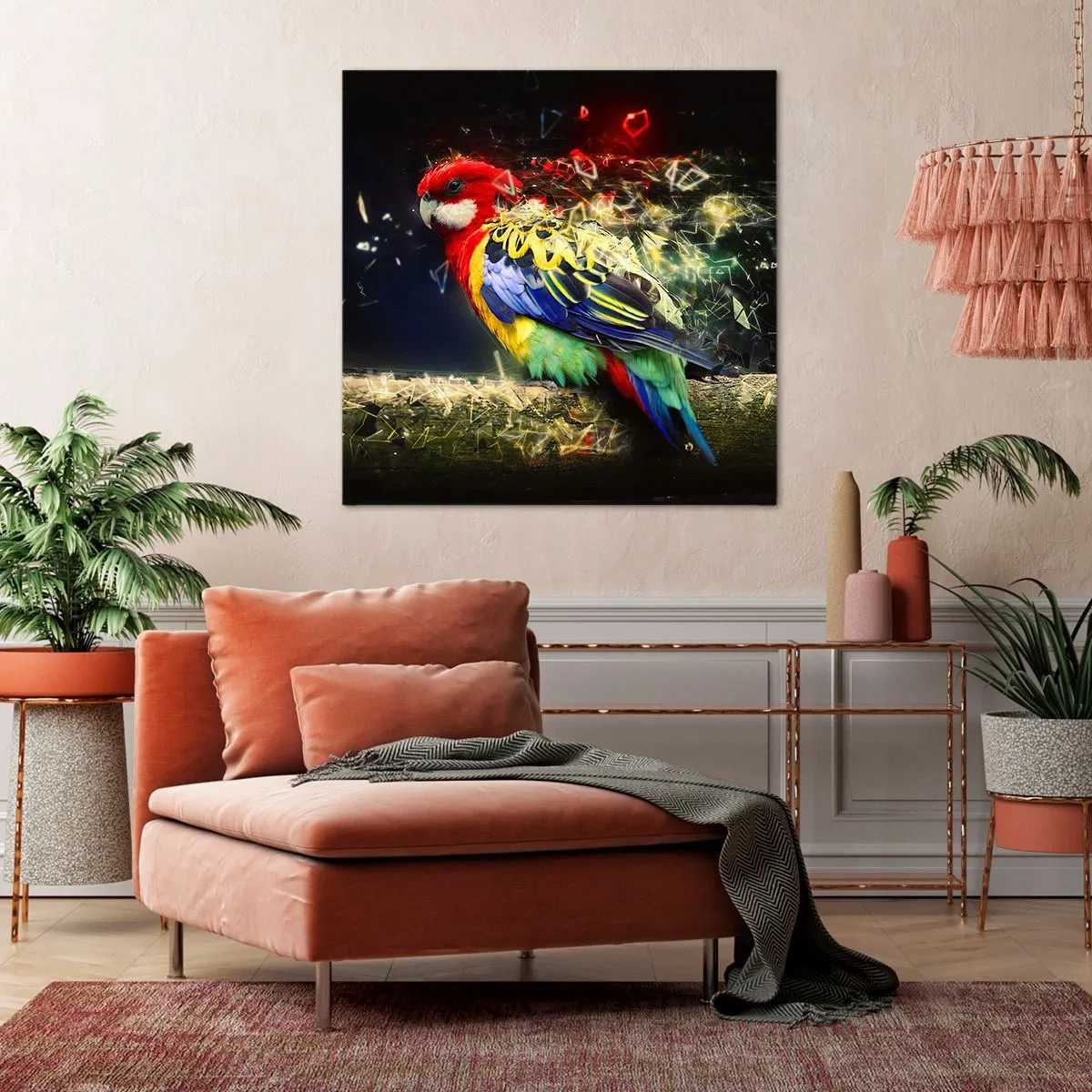 Tablou pe pânză - Mesagerul strălucirii - 40x40 cm