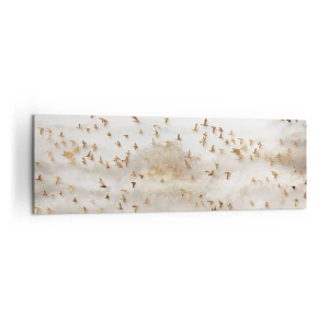 Tablou pe pânză - A sosit timpul... - 160x50 cm